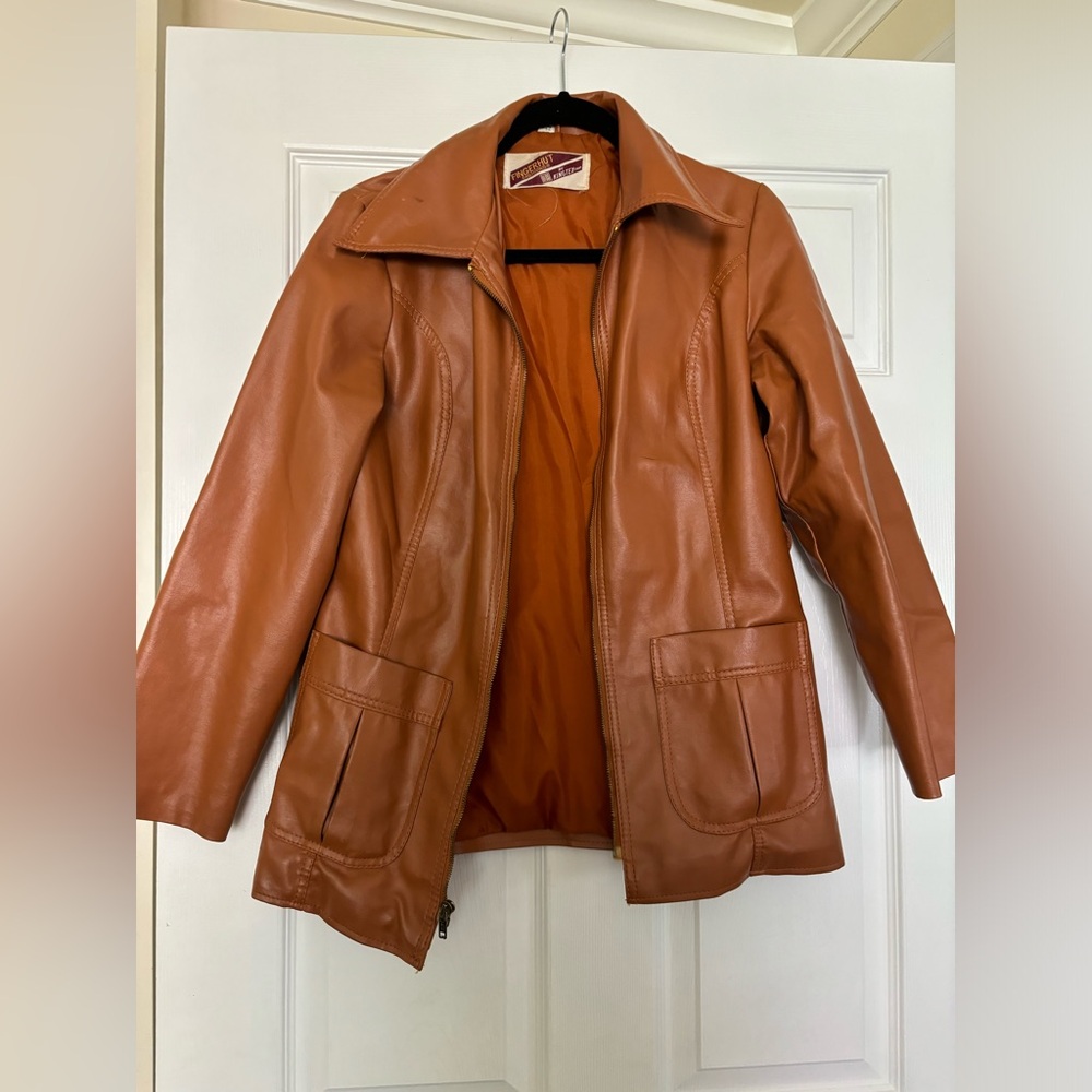 vegan leather jacket